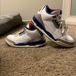 Jordan True Blue 3’s